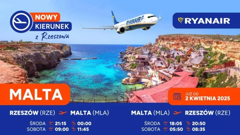 Ile się leci na Maltę? Realny czas lotu z polskich miast