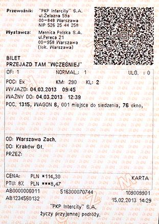 Bilet miesięczny PKP