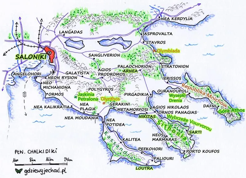 Geographical location of Greece