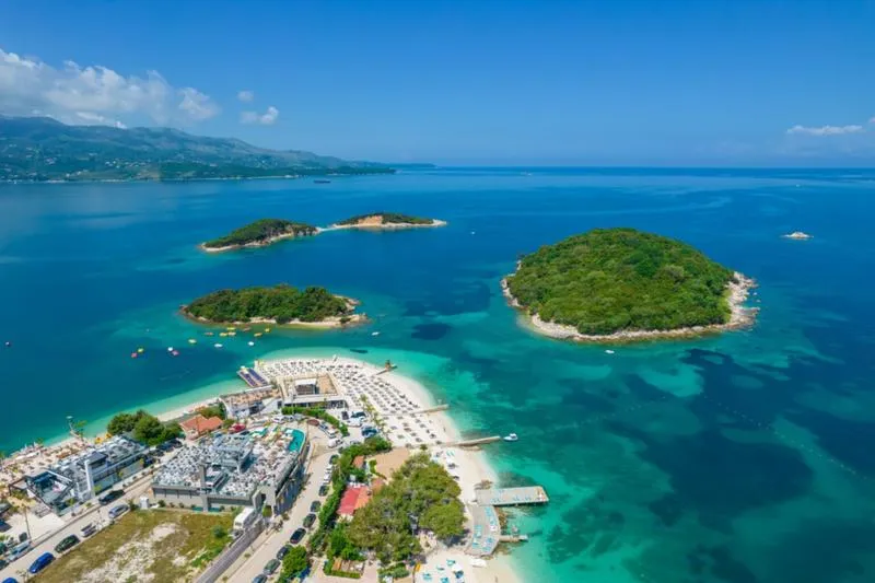 Ksamil w Albanii
