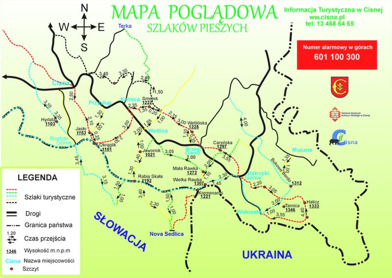 Łatwe szlaki górskie