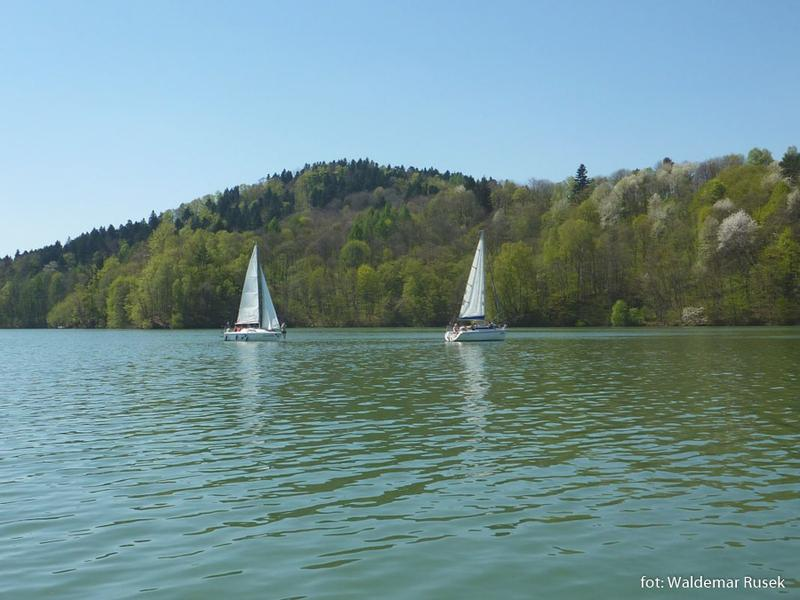 Plaże nad Soliną