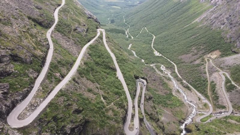 Trollstigen droga trolli